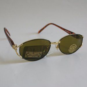NWT Vintage lady's fashion combo frame  "eagle-i's" lens tech sunglasses